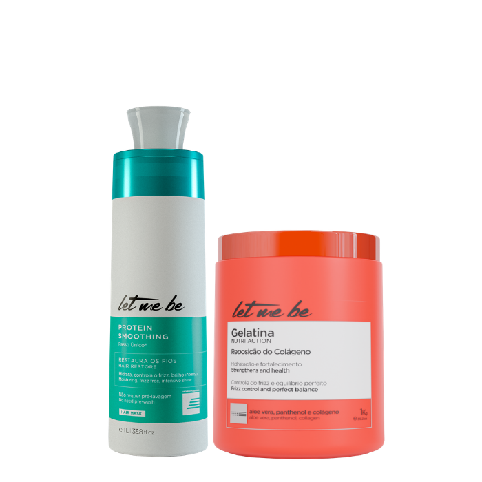 Protein Smoothing Single Step Step | 1L + Gelatin Mask - Hydration and Replacement of Collagen | 1kg