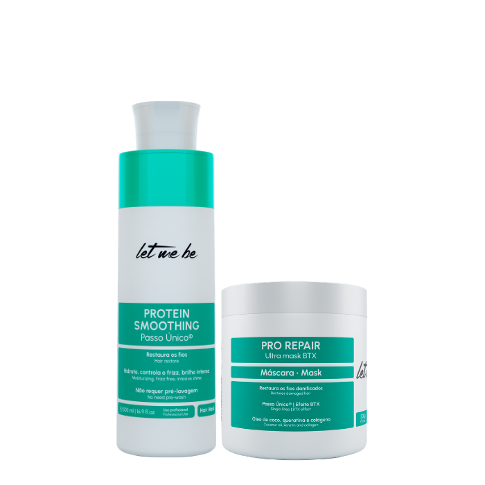 Protein Smoothing Single Step Step | 500ml + BTX Pro Repair Ultra Mask | 500g