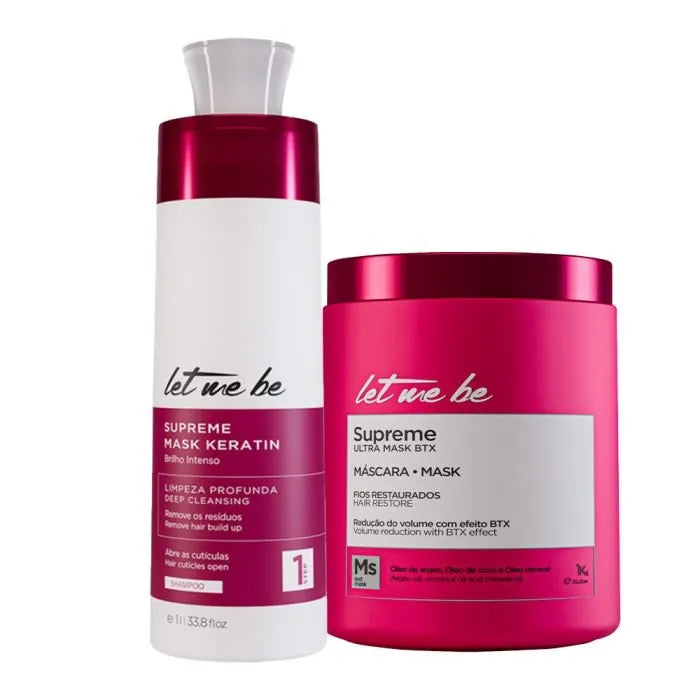BTX Supreme Ultra Mask | 1kg + anti -waste shampoo supreme | 1L