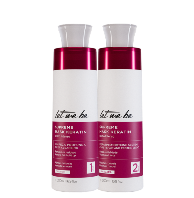 Supreme Straightening Kit Mask Keratin | 2x500ml