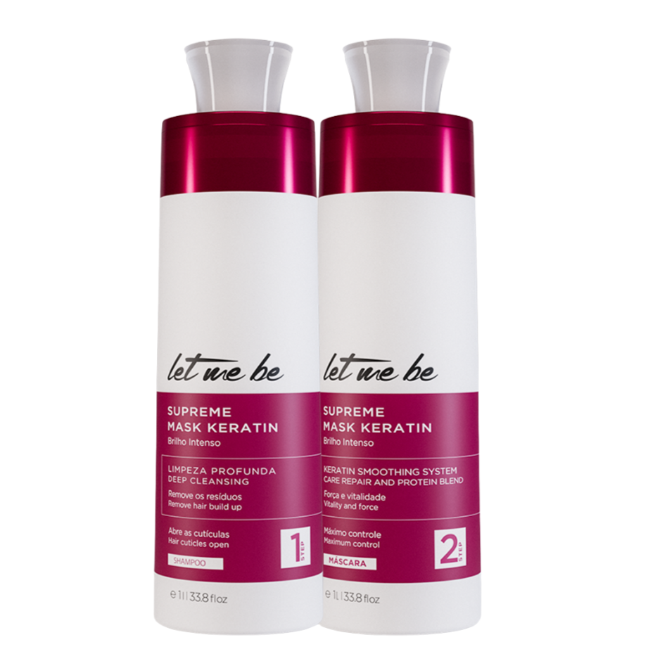 Supreme Straightening Kit Mask Keratin | 2x1L