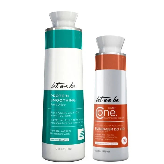 Protein Smoothing Single Step Step | 1L + CAUTER CAUTERIZATION ONE - LET ME BE | 500ml
