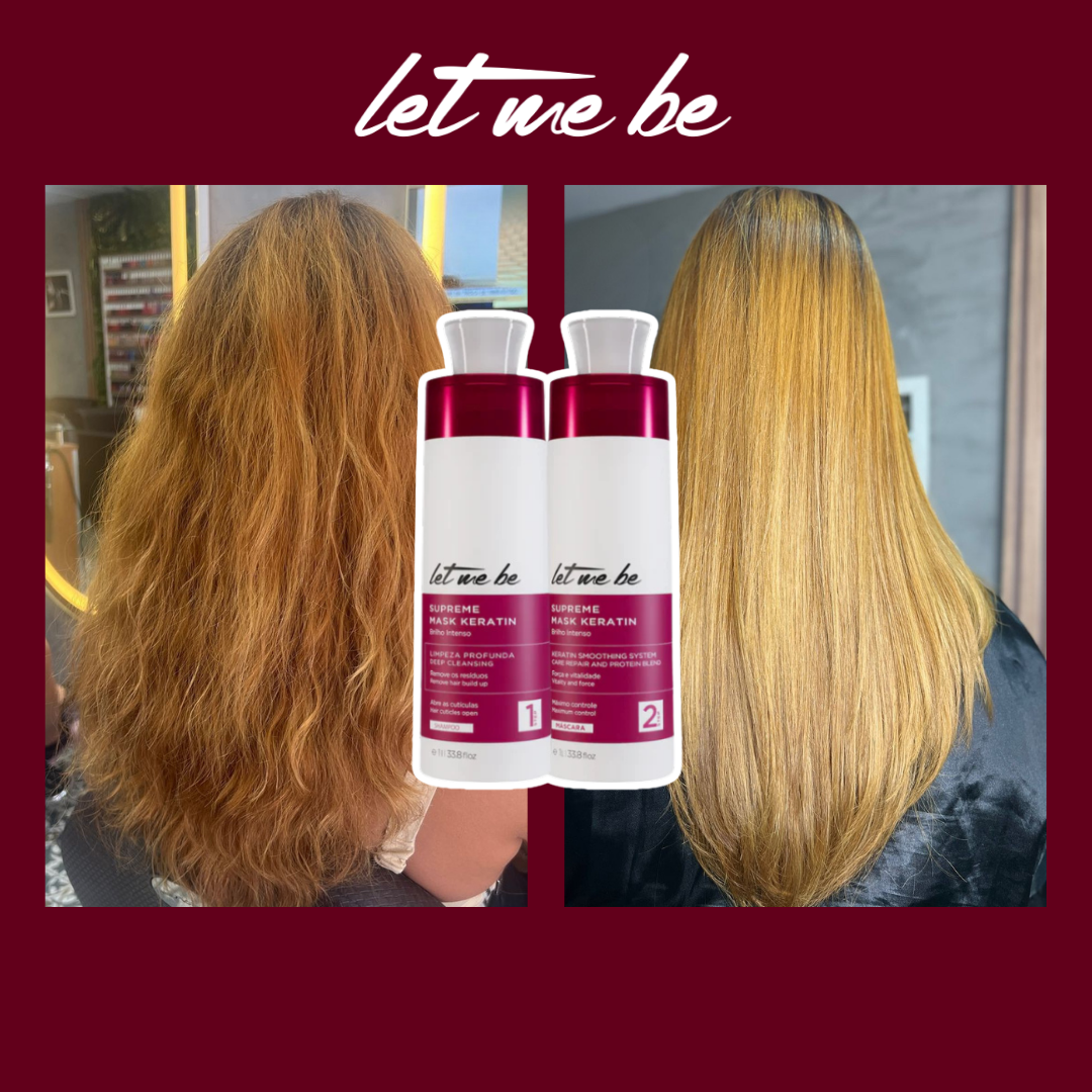 Supreme Straightening Kit Mask Keratin | 2x1L