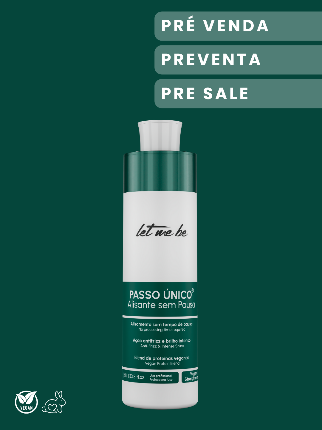 Pre-Sale One-Step Straightening - No Pause (Vegan) | 1L