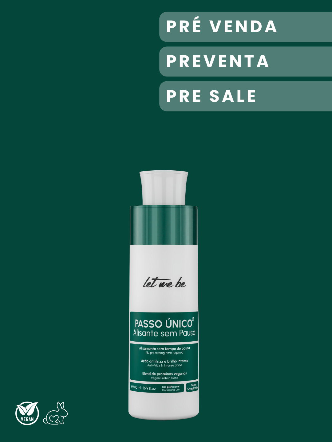 Pre-Sale One-Step Straightening - No Pause (Vegan) | 500ml