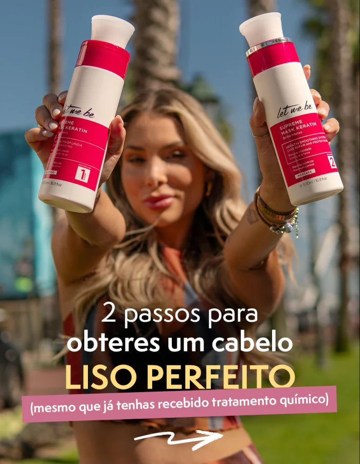Supreme Straightening Kit Mask Keratin | 2x500ml