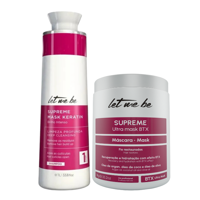 BTX Supreme Ultra Mask | 1kg + anti -waste shampoo supreme | 1L