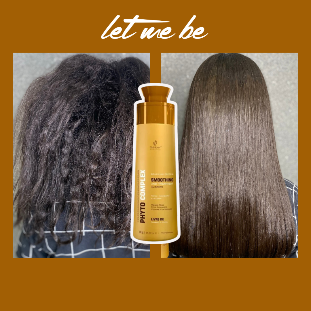 PHYTO DETOX Preparatory Shampoo | 1L + Phyto Complex Straightening | 1L