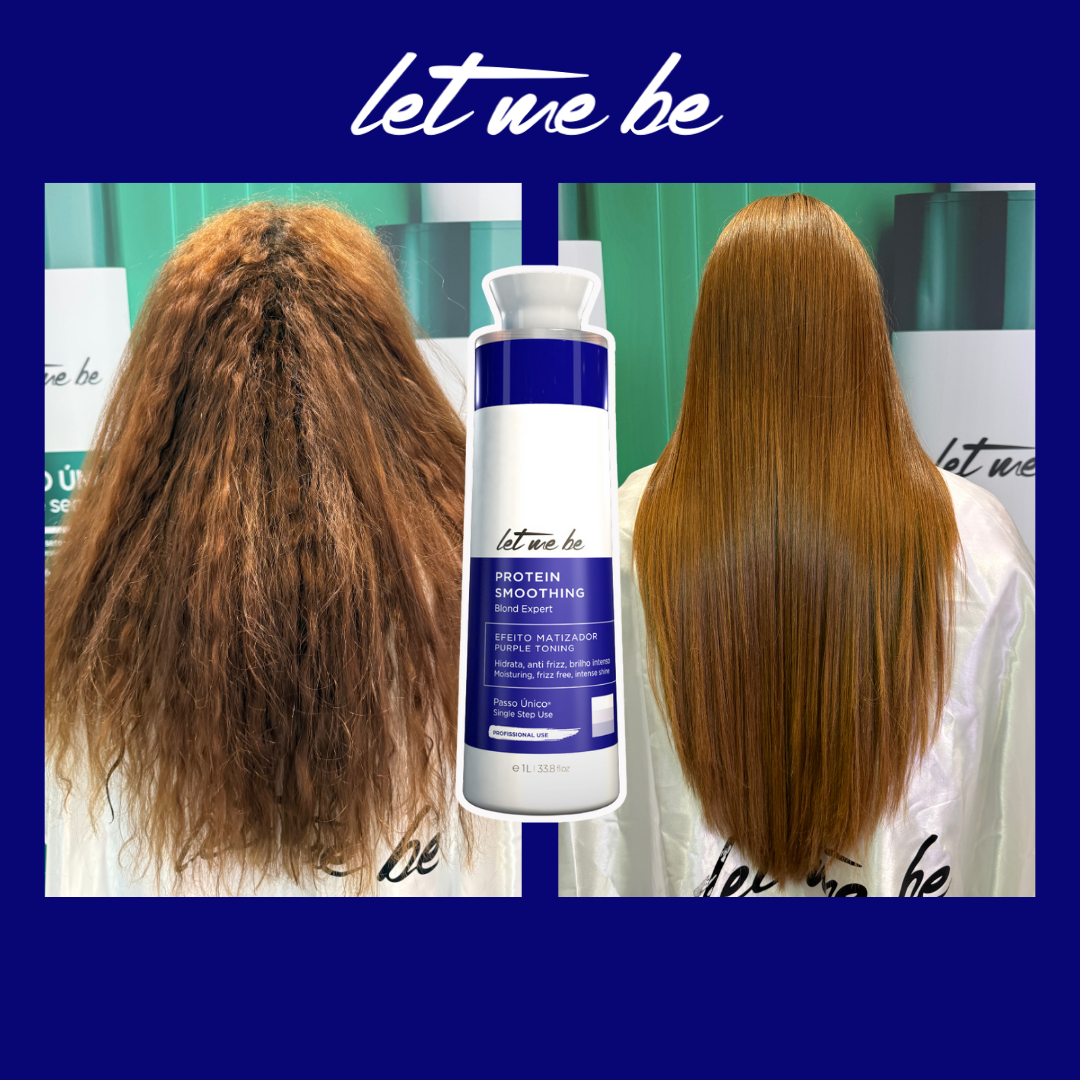Straightening Protein Smoothing Blond Expert Step Step | 1L