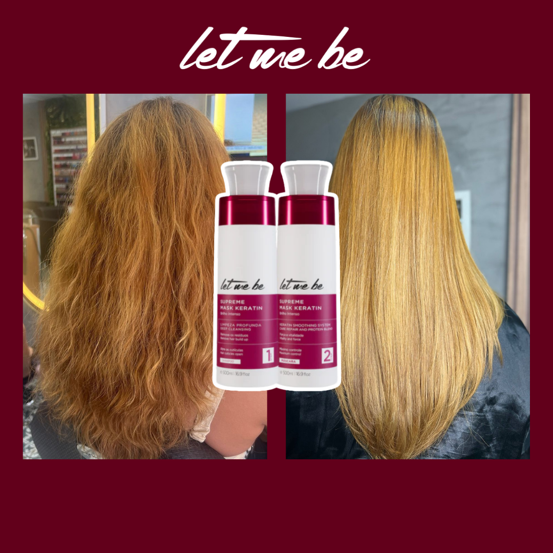 Supreme Straightening Kit Mask Keratin | 2x500ml