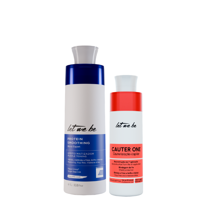 Blond Expert Step Step Straightening | 1L + Cauter One | 500ml
