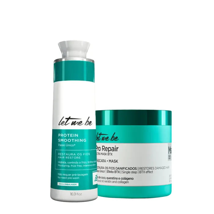 Protein Smoothing One Step | 500ml + Btx Pro Repair Ultra Mask | 500g